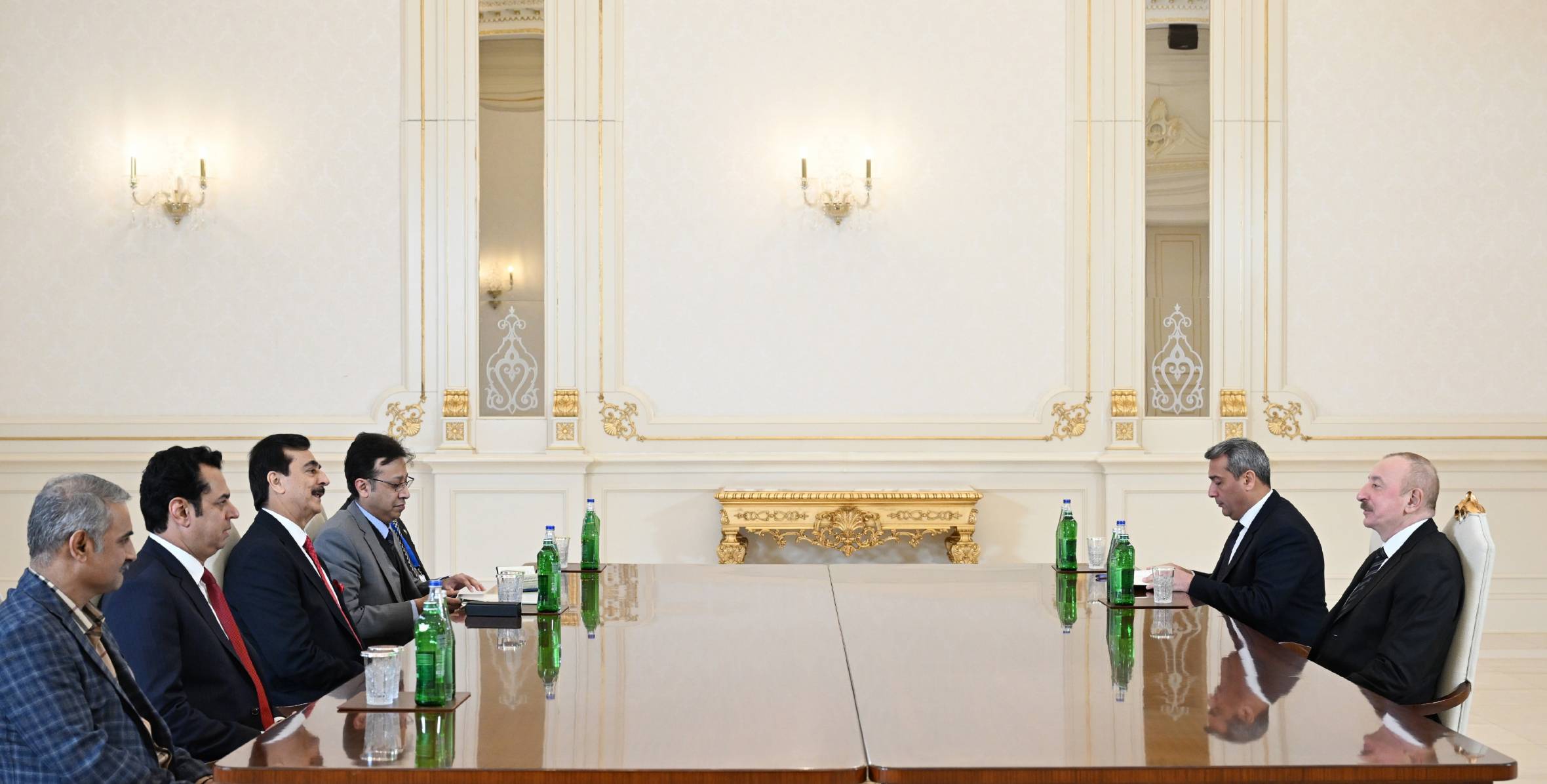 Ilham Aliyev received Chairman of Pakistan’s Senate