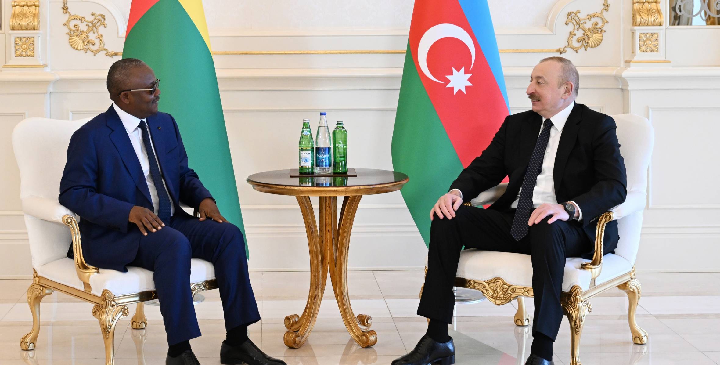 Ilham Aliyev held one-on-one meeting with President of Guinea-Bissau