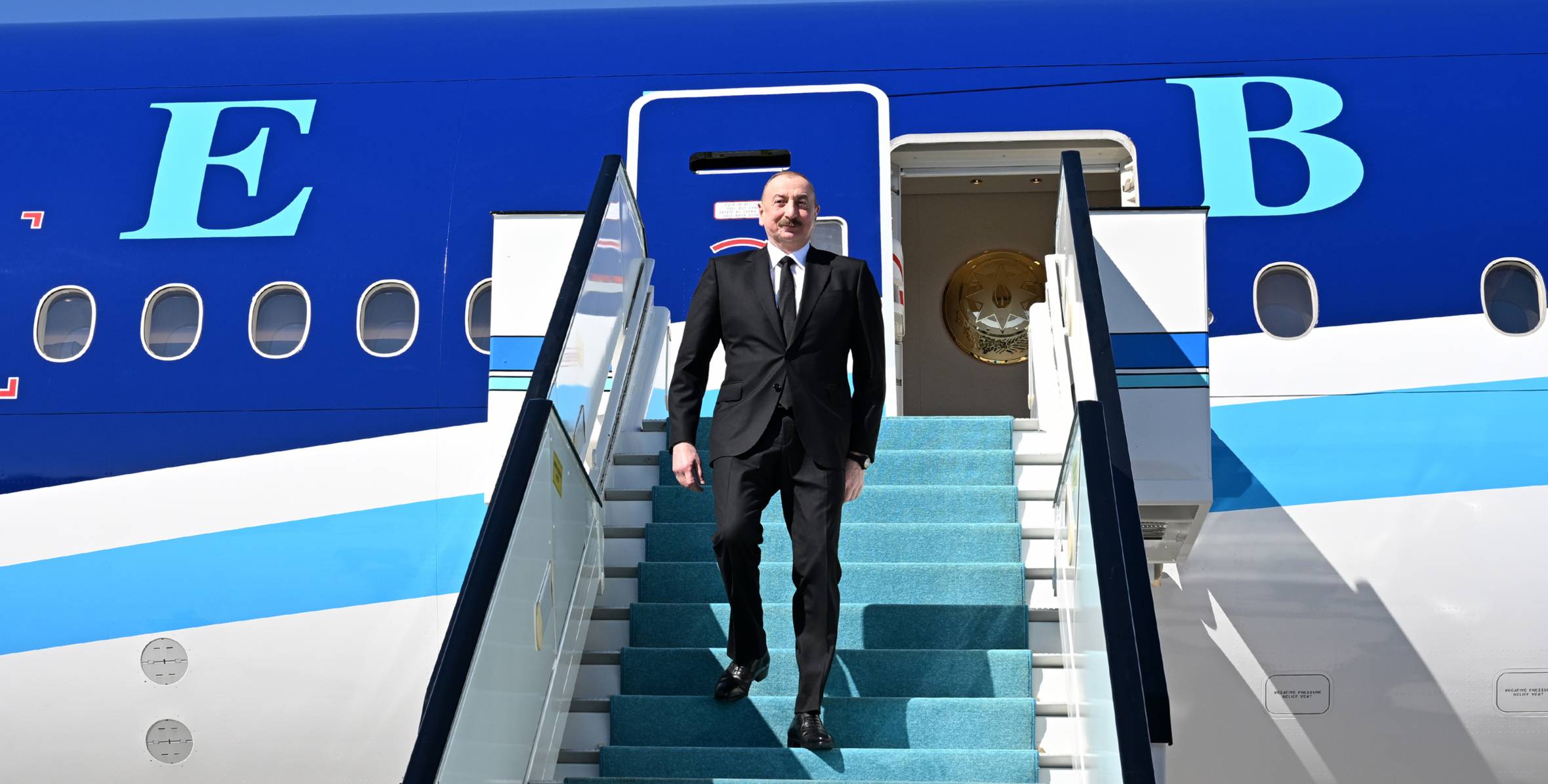 Ilham Aliyev arrived in Türkiye for working visit