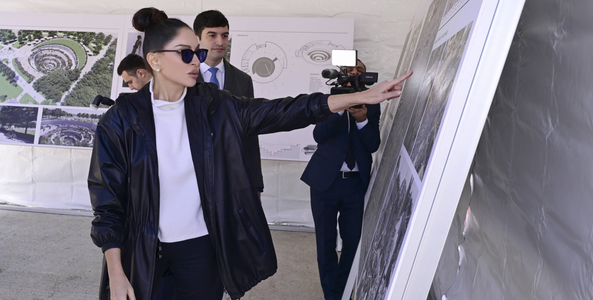 First Vice-President Mehriban Aliyeva reviewed Ganja Memorial Complex project