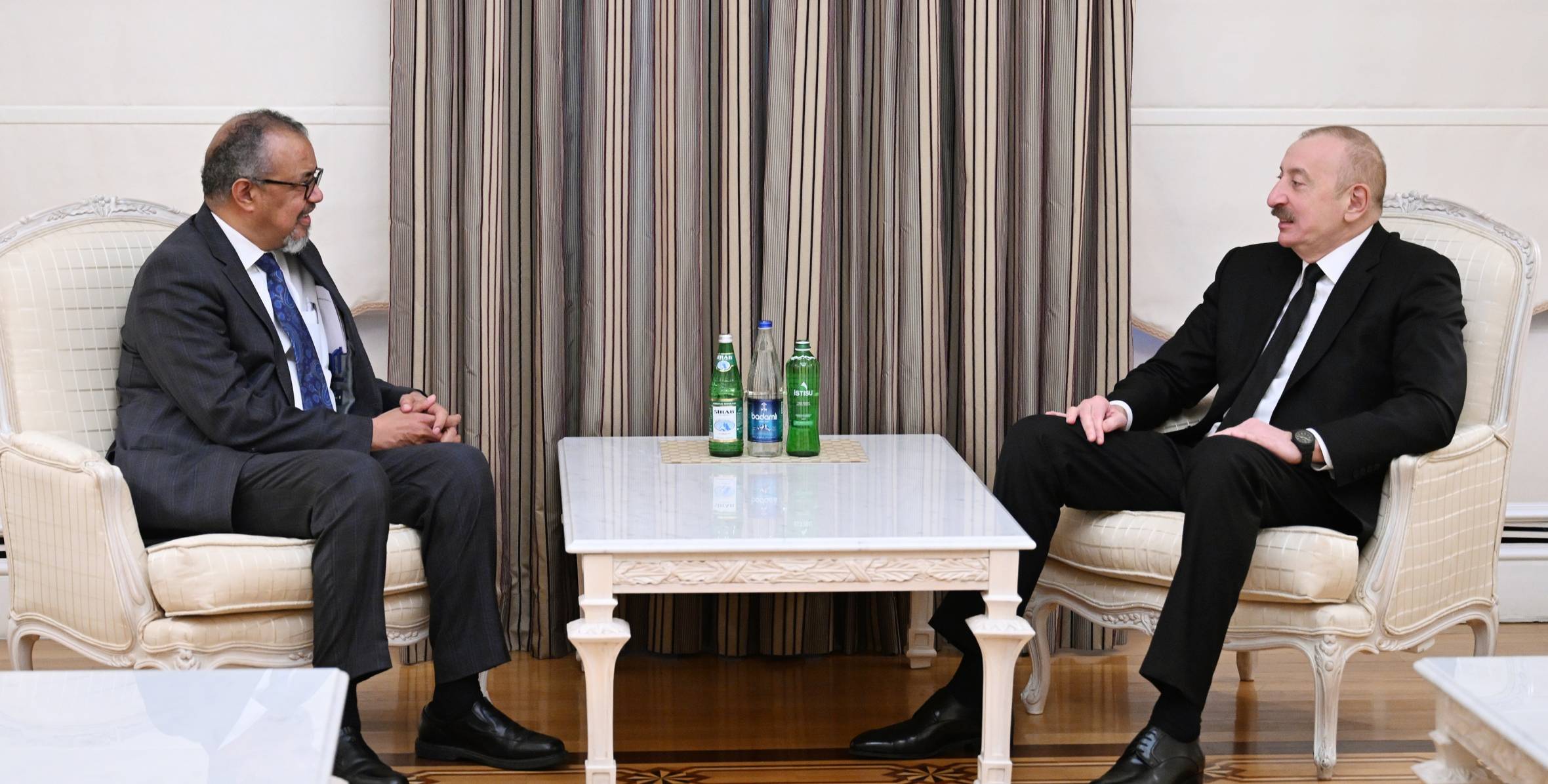 Ilham Aliyev received Director-General of World Health Organization