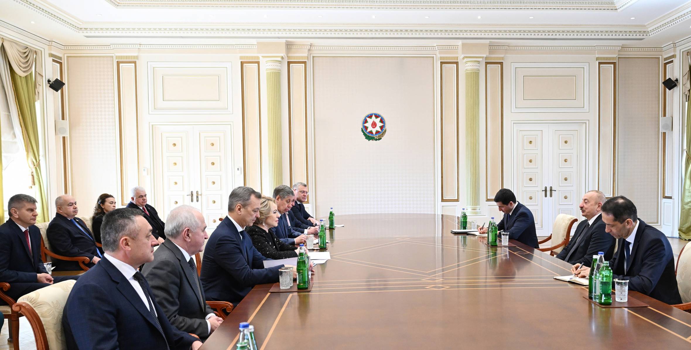 Ilham Aliyev received delegation led by Speaker of Federation Council of Federal Assembly of Russia