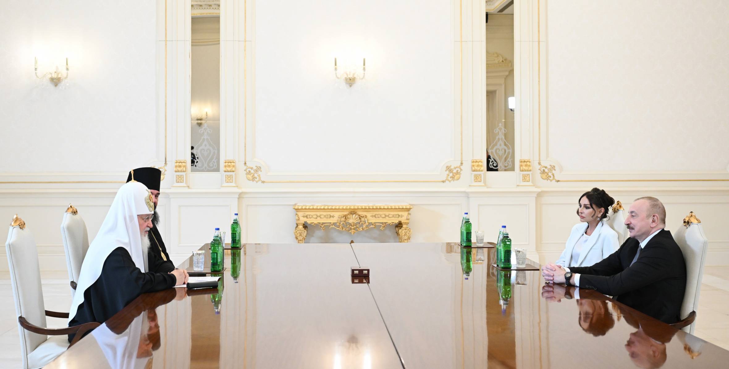 Ilham Aliyev met with Patriarch Kirill of Moscow and All Russia