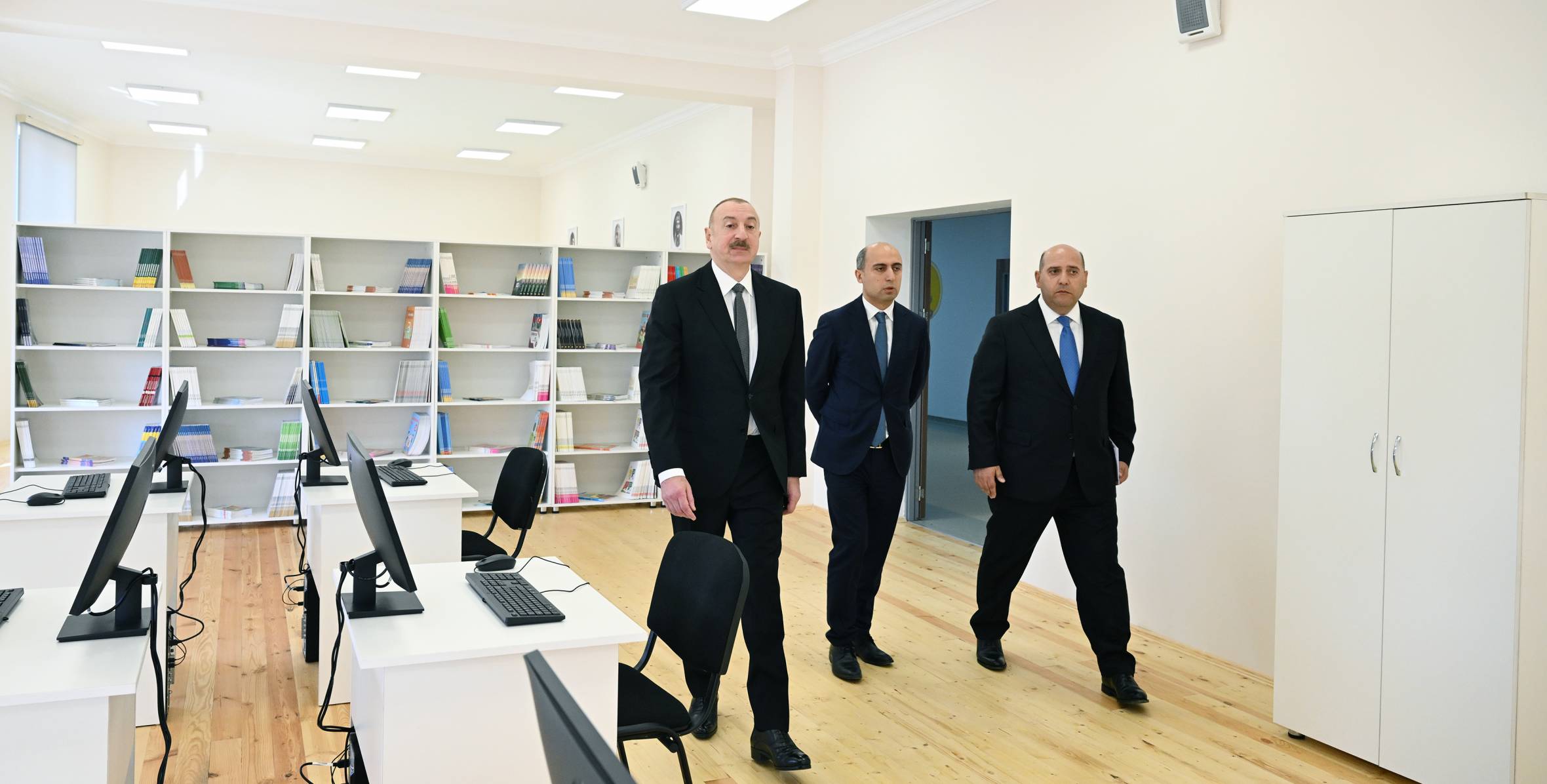 Ilham Aliyev attended inauguration of Kangarli village secondary school in Aghdam