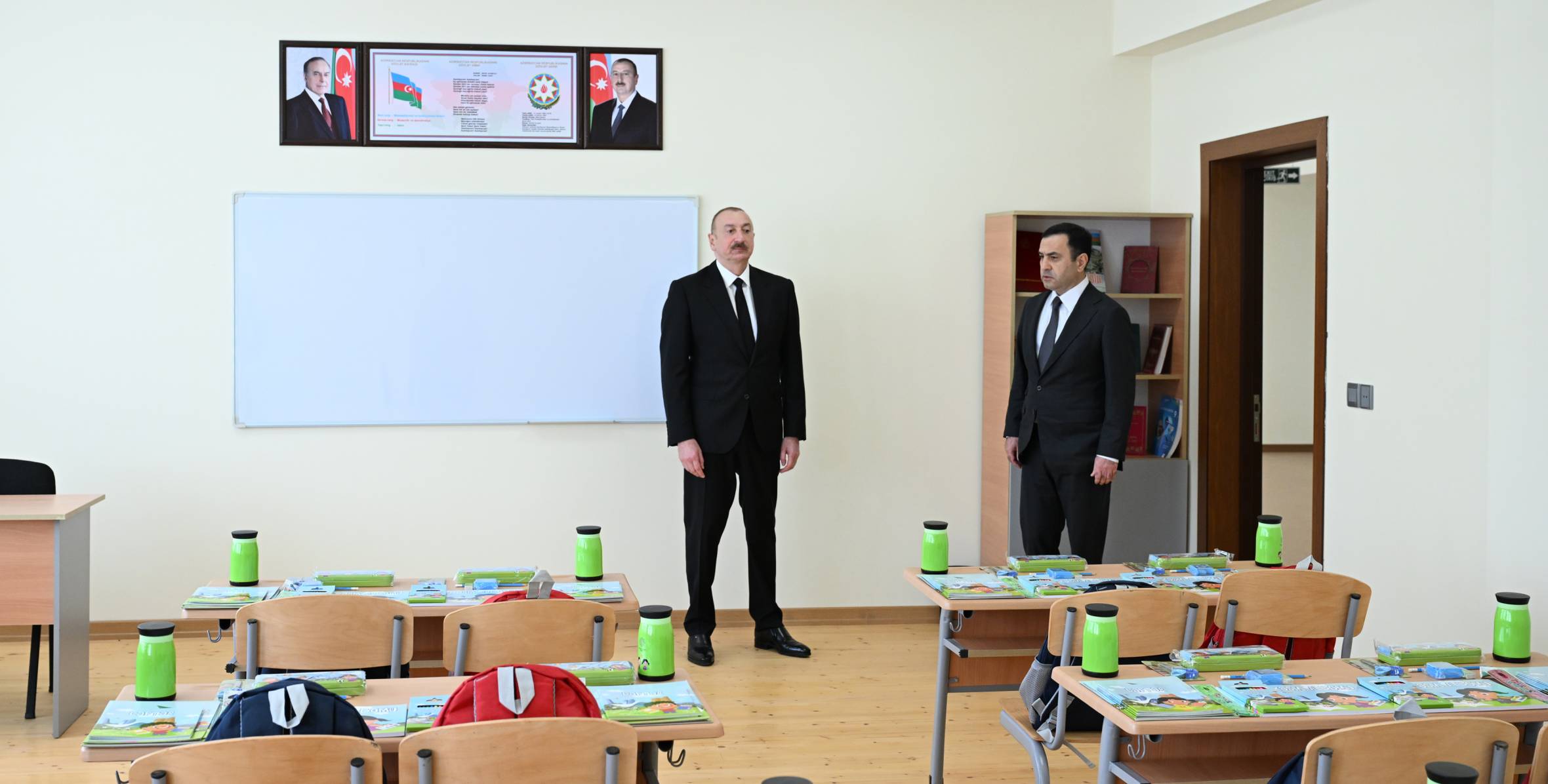 Ильхам Алиев принял участие в открытии здания лицея «Талыстан» в городе Исмаиллы
