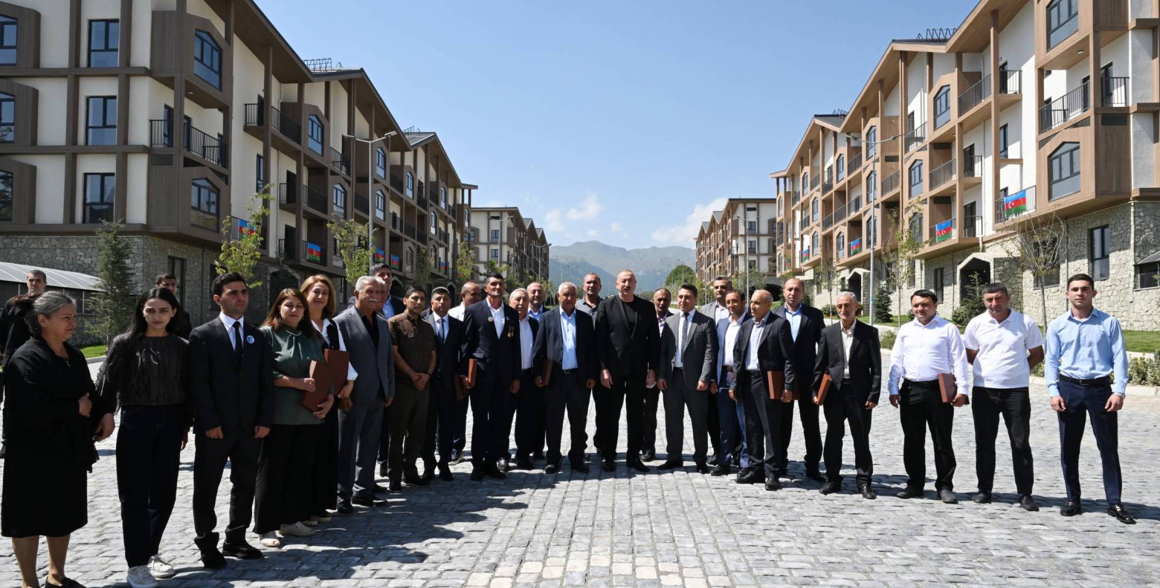 İlham Əliyevin Gəncə, Kəlbəcər və Ağdərəyə səfəri