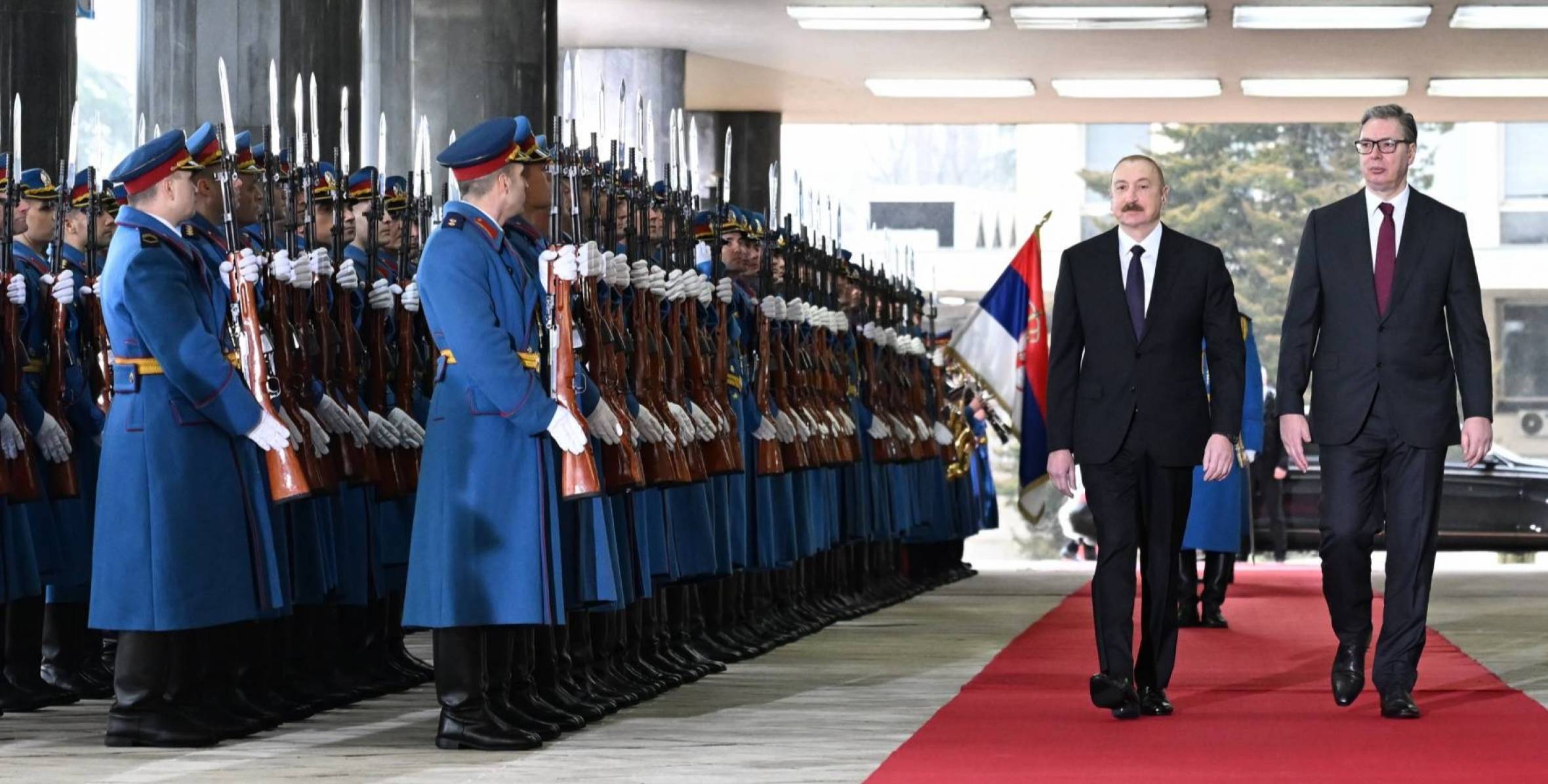 İlham Əliyevin Serbiyaya rəsmi səfəri