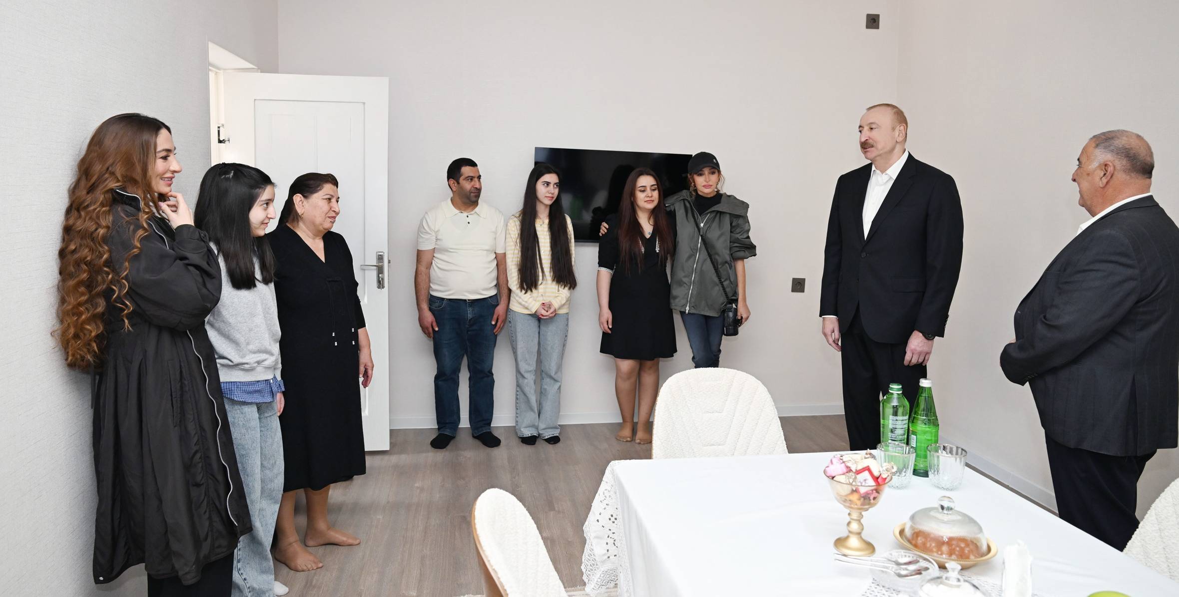 Ильхам Алиев ознакомился с работами, проделанными в селе Ходжавенд