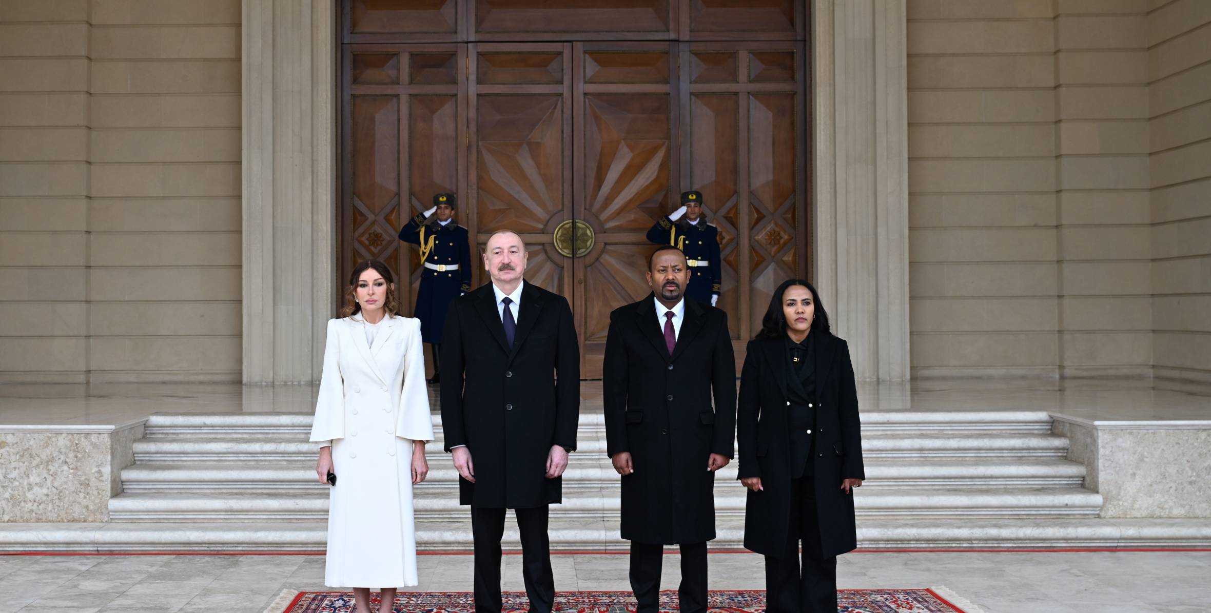 Official welcome ceremony was held for Prime Minister of Ethiopia