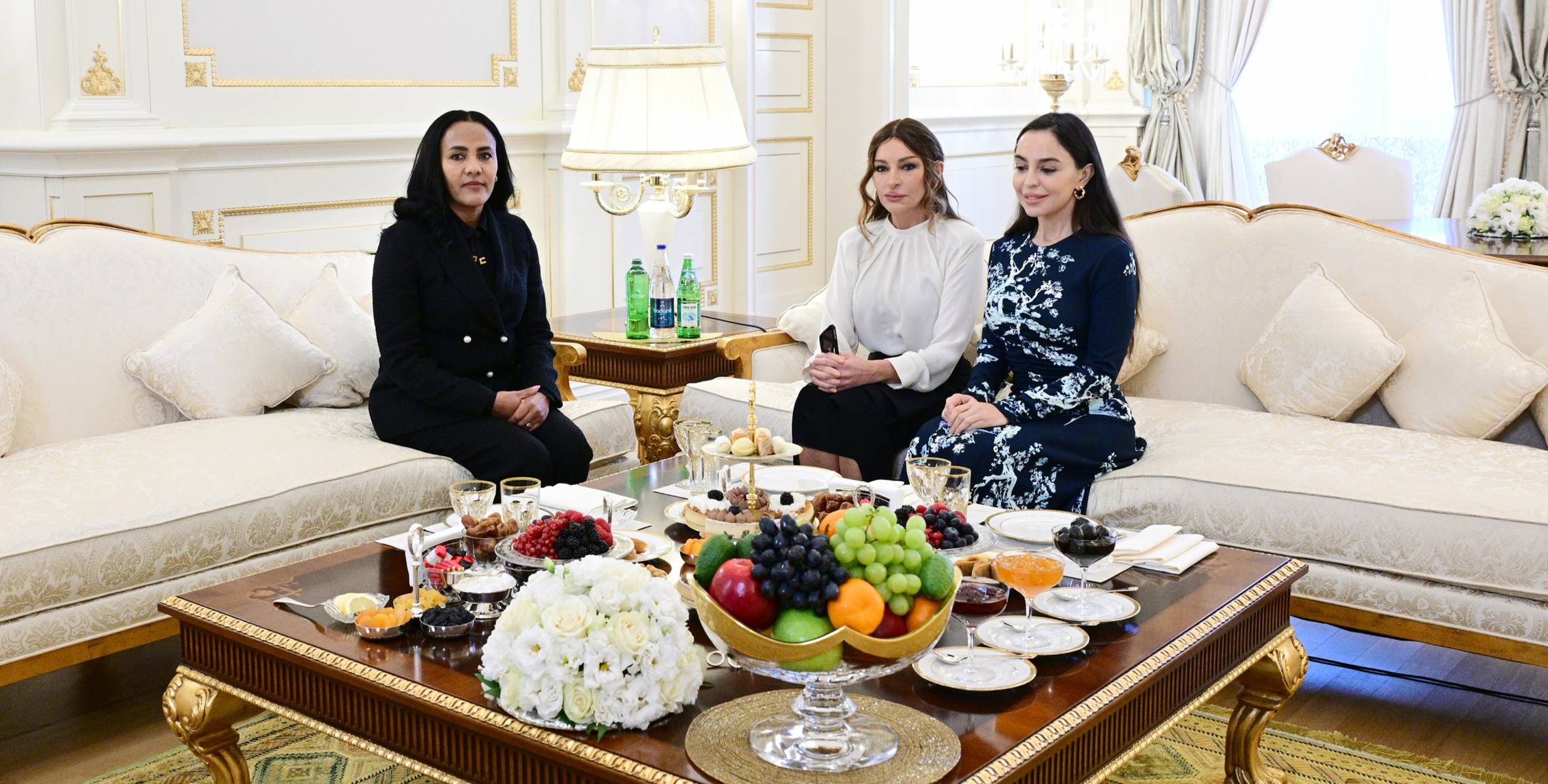 Azərbaycanın və Efiopiyanın birinci xanımlarının görüşü olub