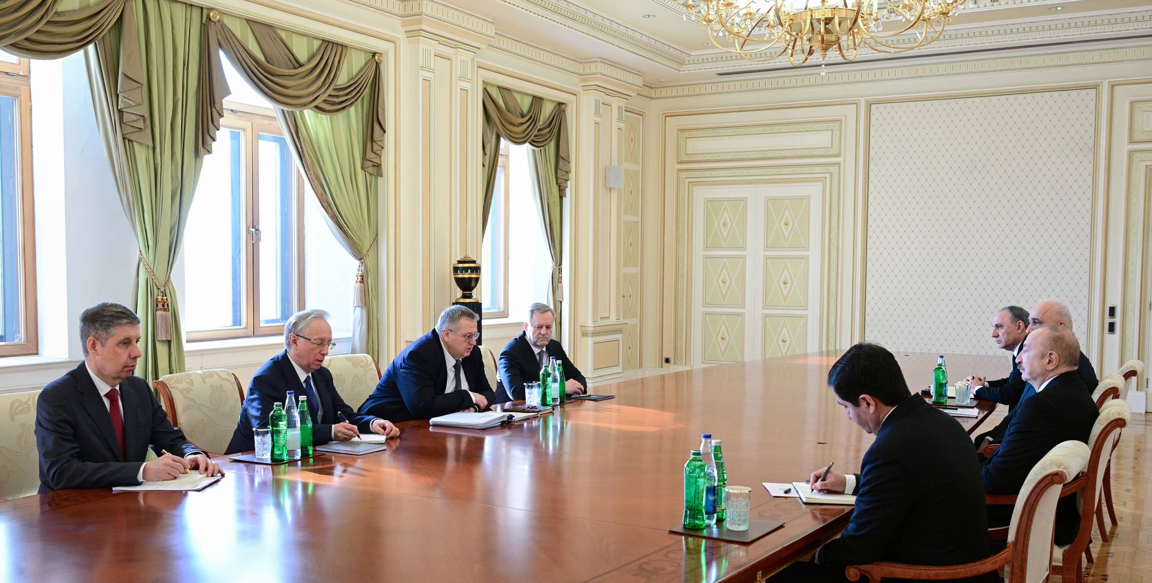 Ilham Aliyev received Deputy Prime Minister of Russia