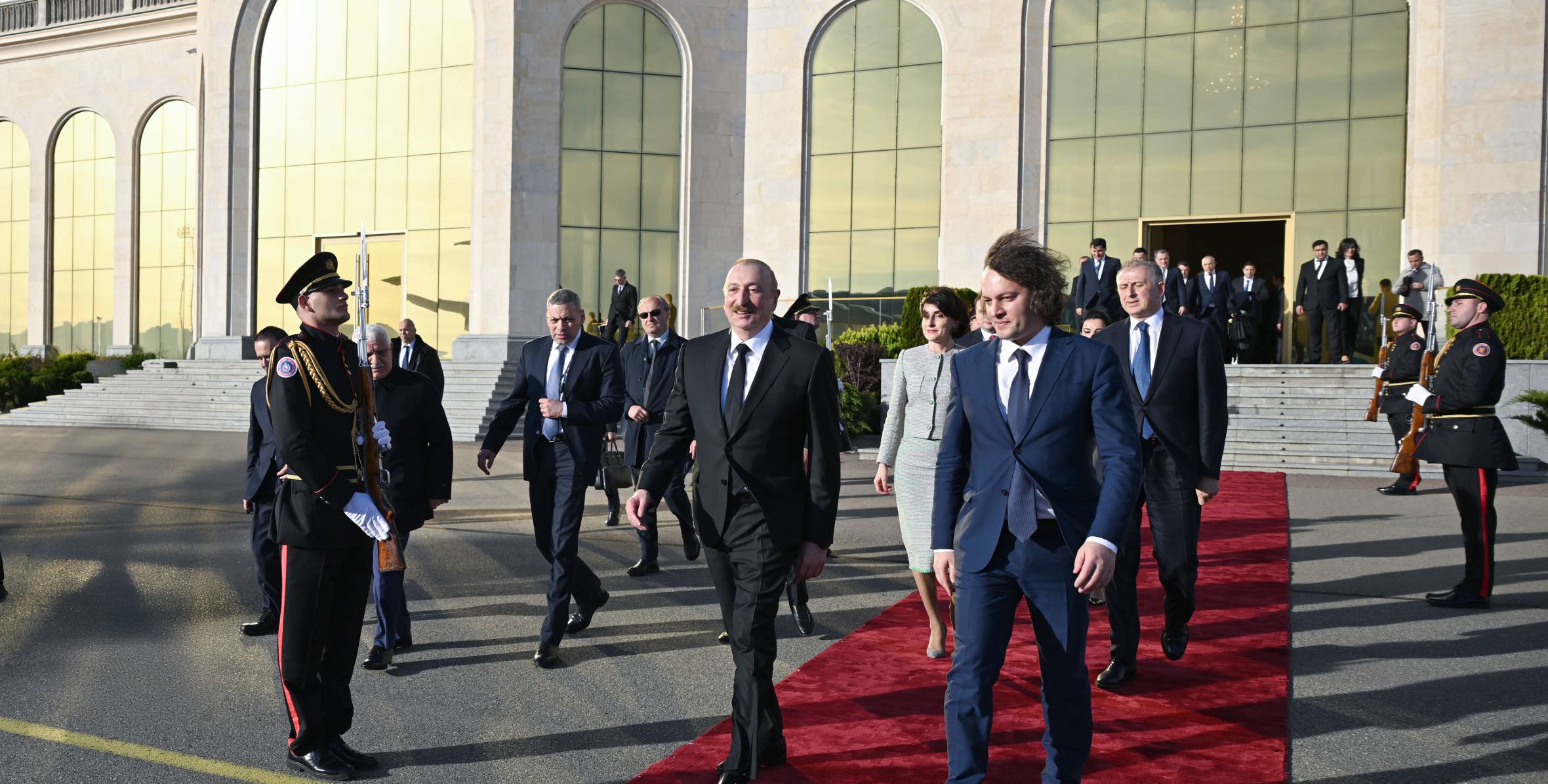 Ilham Aliyev concluded state visit to Georgia