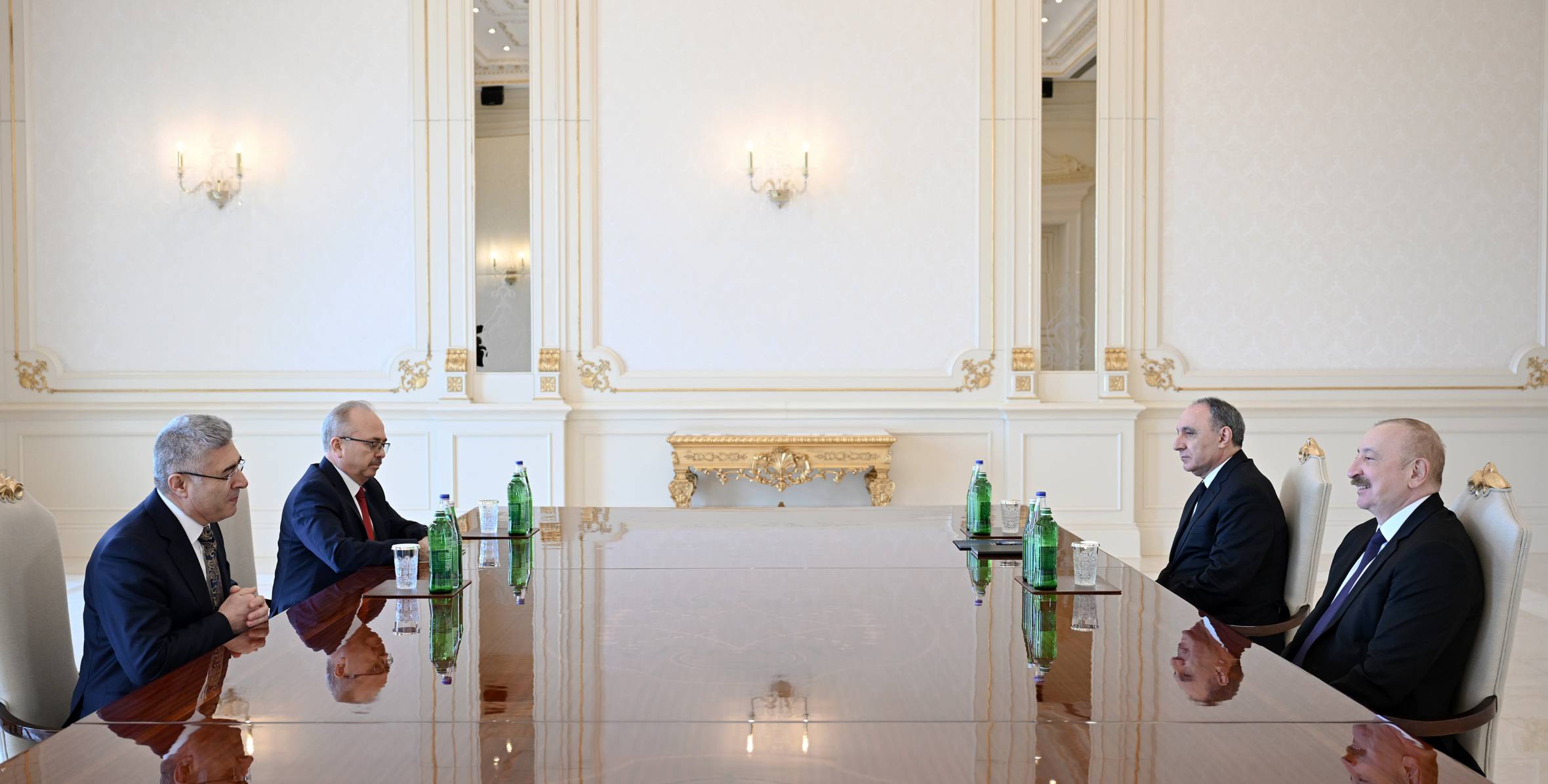 İlham Əliyev Türkiyə Ali Məhkəməsinin Baş prokurorunu qəbul edib