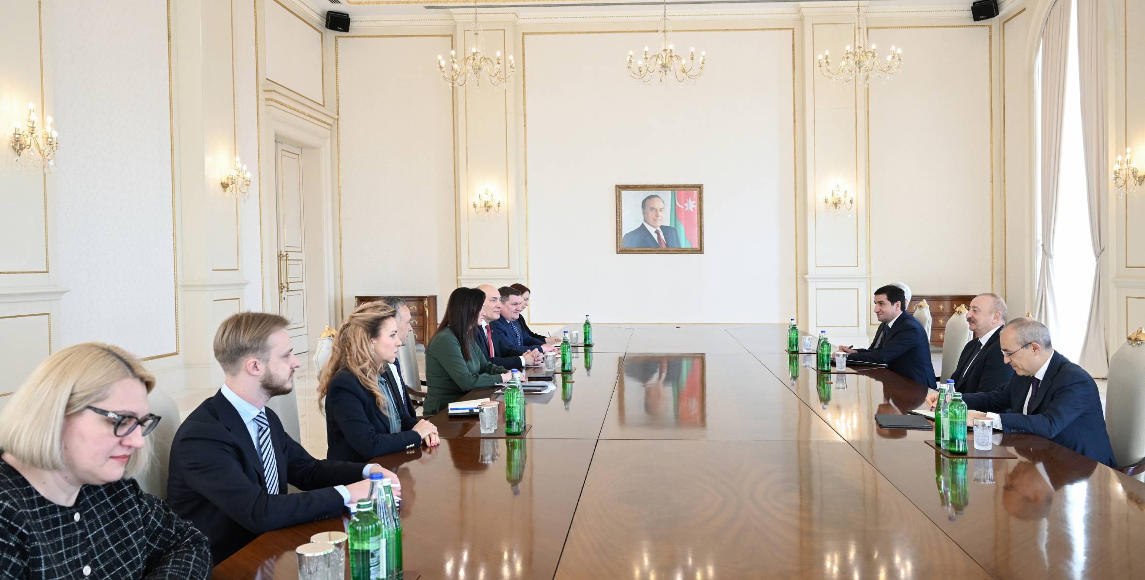 İlham Əliyev Litvanın Baş nazirini qəbul edib