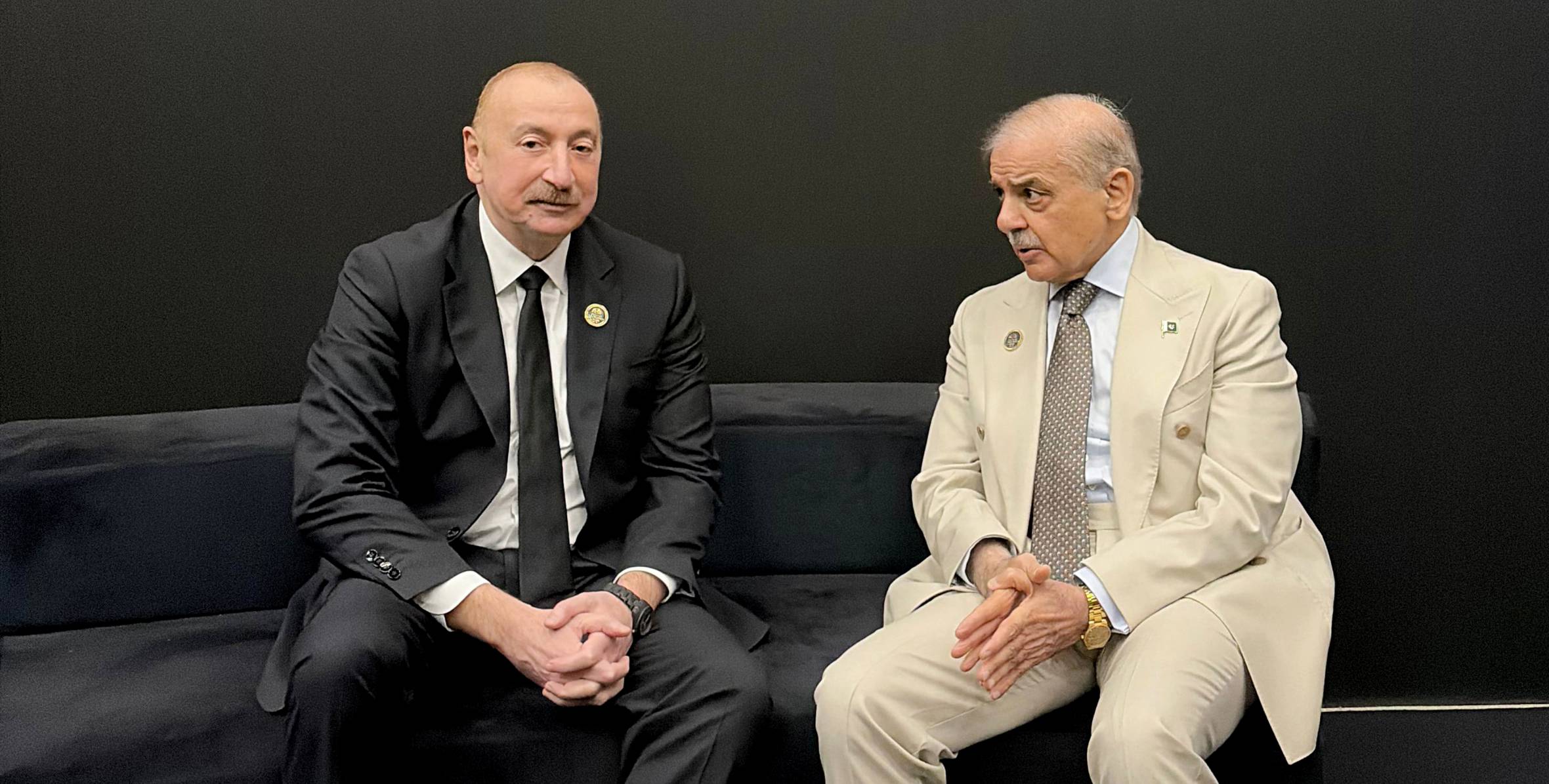 İlham Əliyev Antalya Diplomatiya Forumu çərçivəsində Pakistanın Baş naziri ilə görüşüb