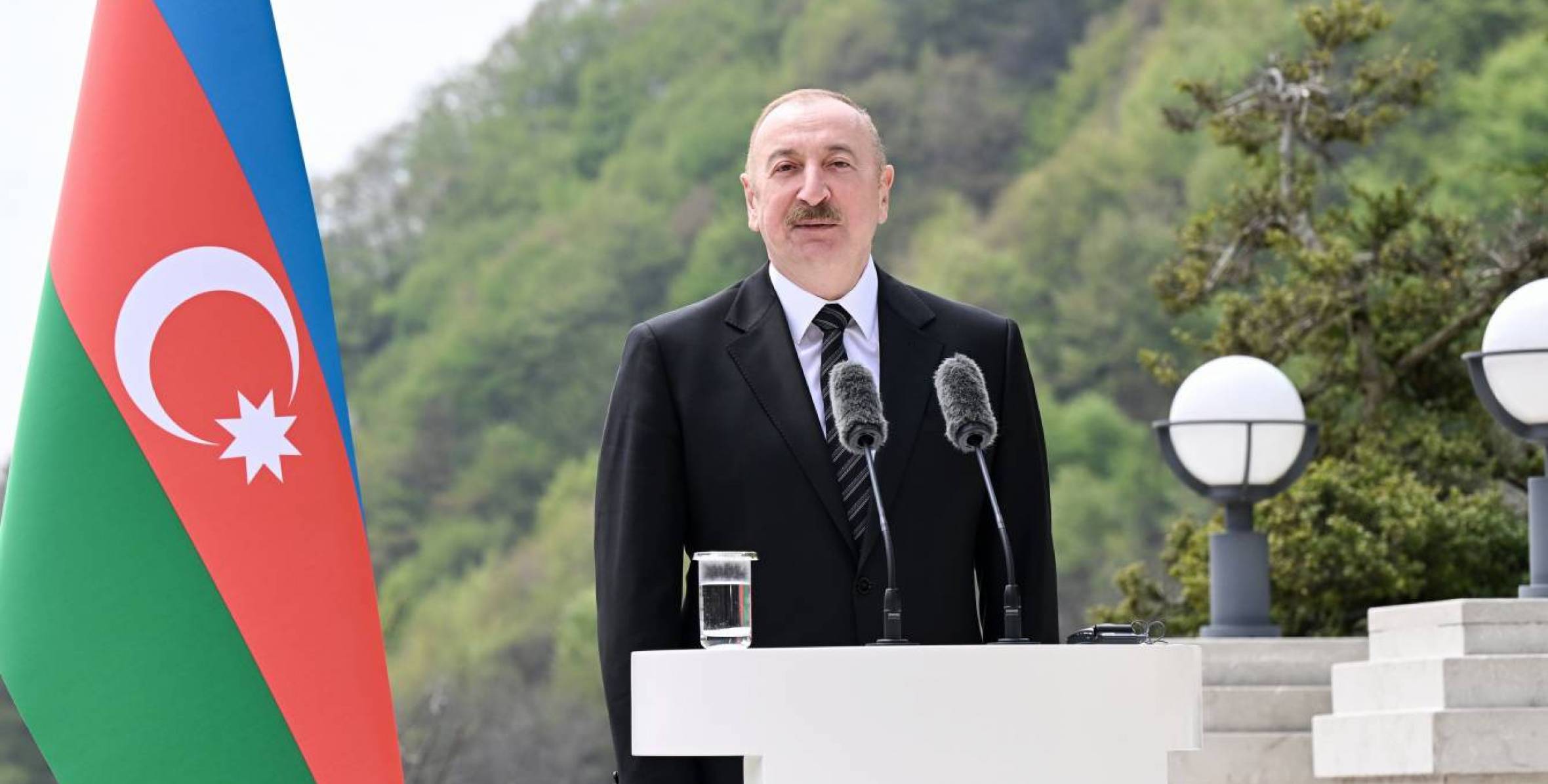İlham Əliyevin Qəbələyə səfəri