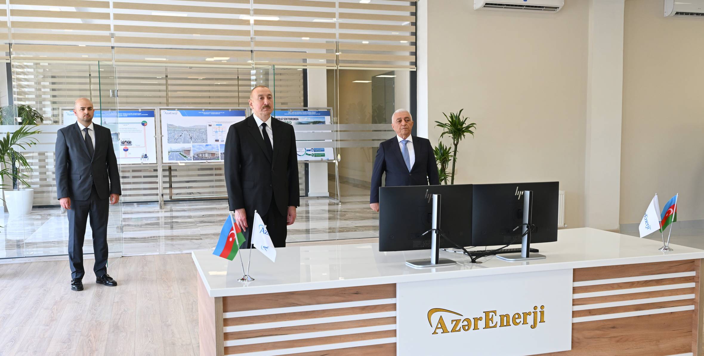 Ilham Aliyev attended the inauguration of the 330 kV "Shafag" substation, owned by "AzerEnerji" OJSC, in the village of Soltanli, Jabrayil district