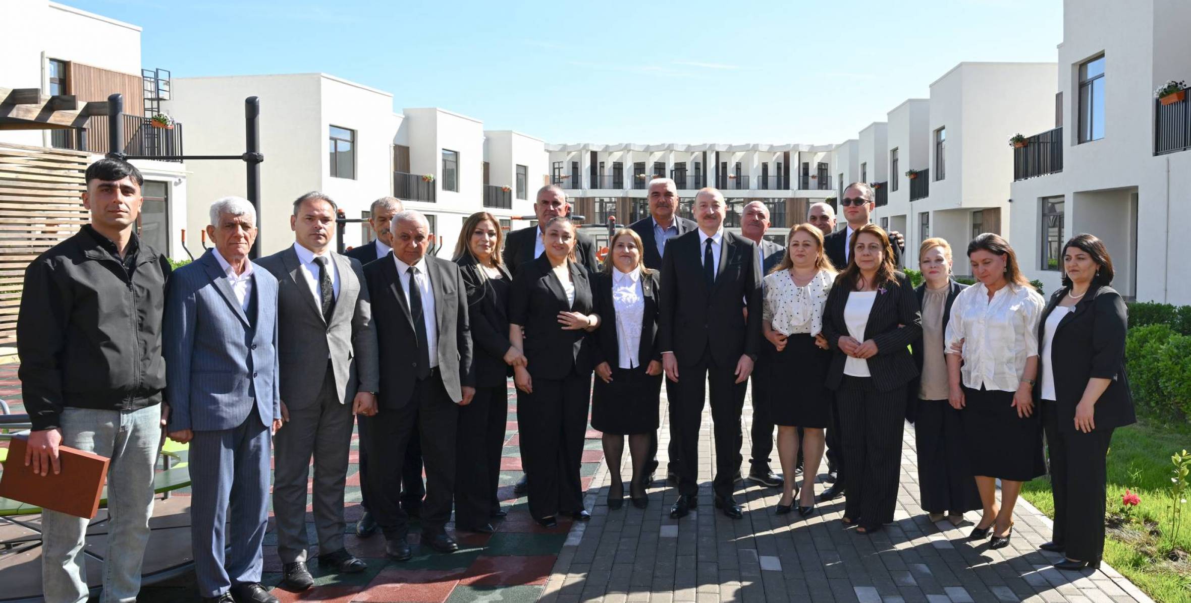 Speech by Ilham Aliyev at the meeting with families moving into the first residential complex in Zangilan