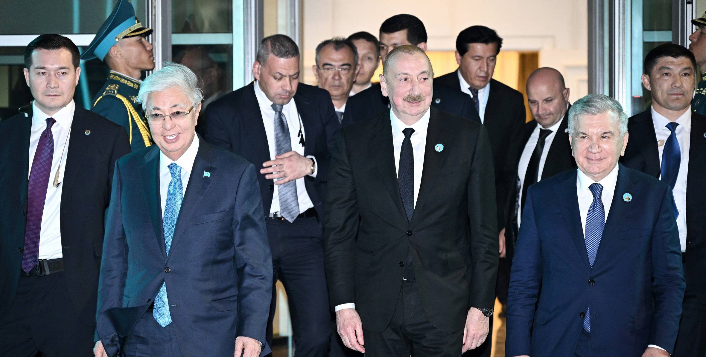 İlham Əliyevin Qazaxıstana səfəri başa çatıb