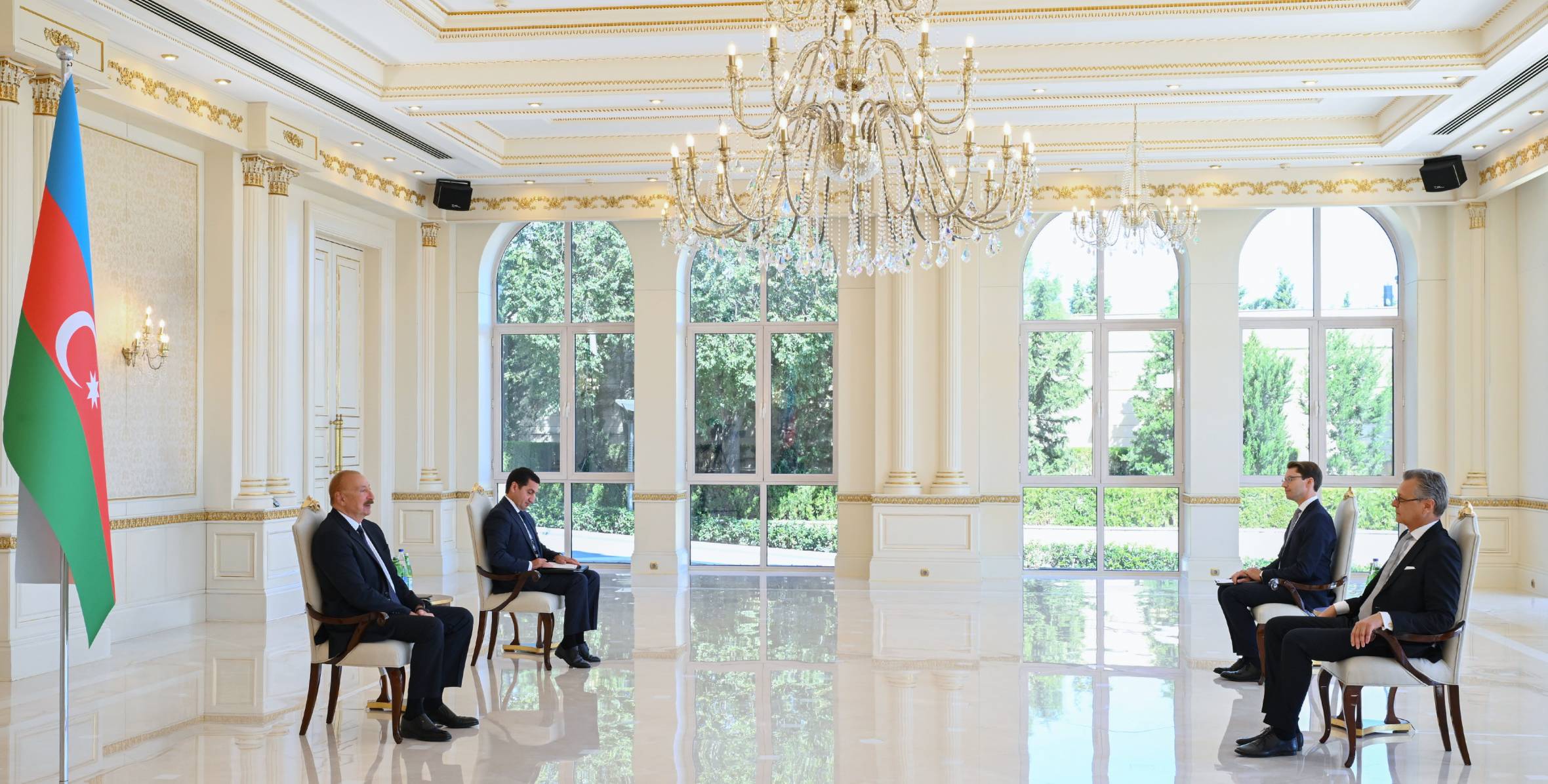 Ilham Aliyev received credentials of newly appointed Ambassador of Germany to Azerbaijan