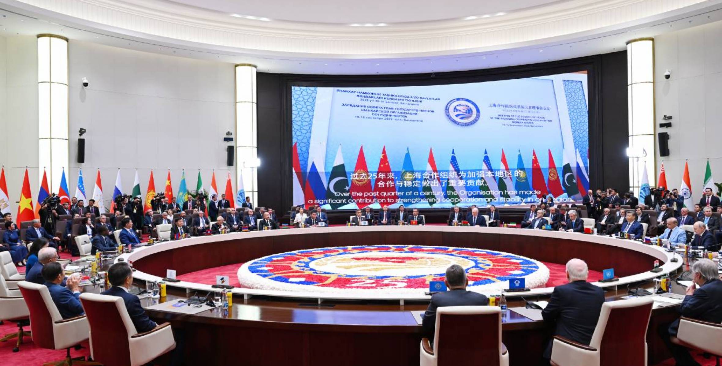 Speech by Ilham Aliyev at the SCO Plus format meeting
