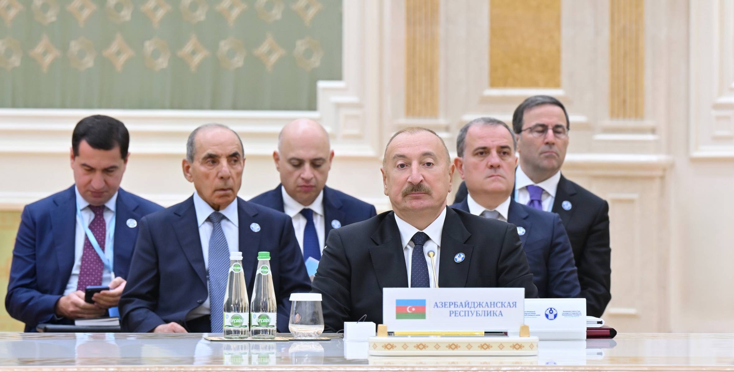 Türkmənbaşı şəhərində MDB Dövlət Başçıları Şurasının geniş tərkibdə iclası keçirilib