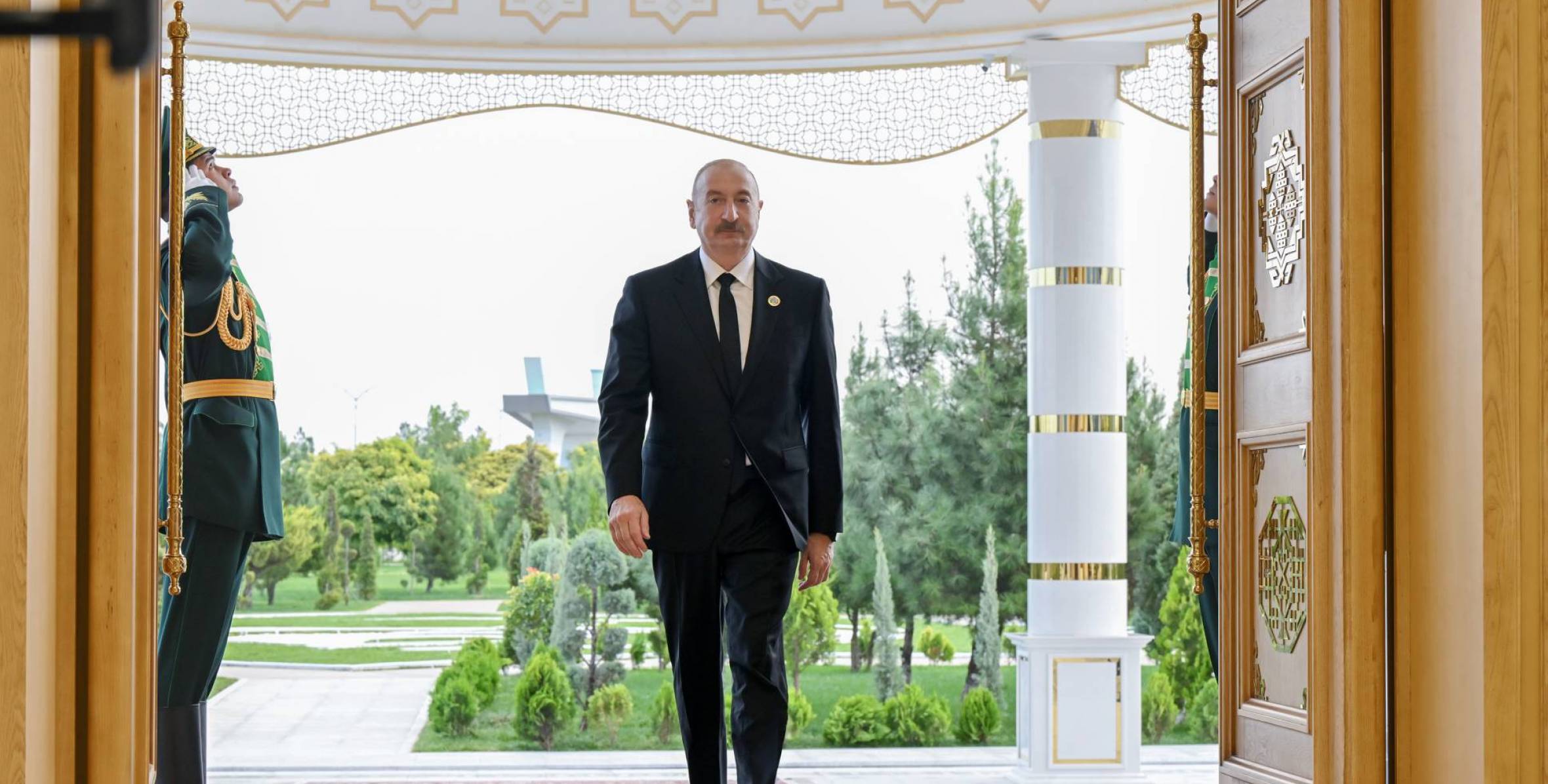 İlham Əliyevin Türkmənistana işgüzar səfəri
