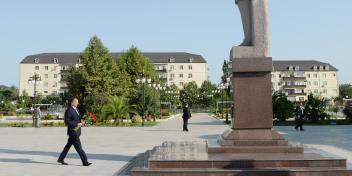 Ilham Aliyev arrived in Masalli District