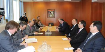 Ilham Aliyev met with the Director General of the International Atomic Energy Agency