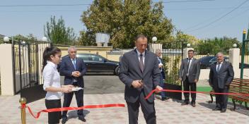 Ilham Aliyev attended the opening of orphanage-kindergarten No. 2 in Horadiz