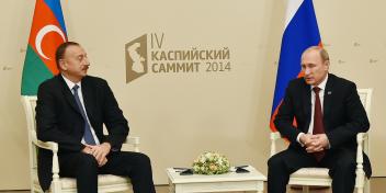 Ilham Aliyev has met with President of the Russian Federation Vladimir Putin in Astrakhan