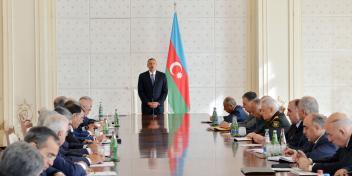 Opening speech of President Ilham Aliyev at the meeting of the Cabinet of Ministers dedicated to the results of socioeconomic development in the first six months of 2013 and future objectives