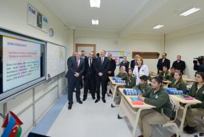 Anadolu technical-vocational lyceum after Heydar Aliyev opened in Kars