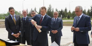 Ilham Aliyev reviewed the enterprises of Azersun Holding in Imishli