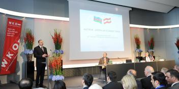 Speech by Ilham Aliyev at the Austrian-Azerbaijani business forum