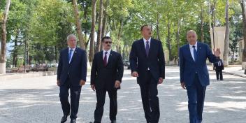 Ilham Aliyev arrived in Ismayilli District