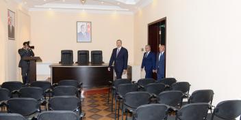 Ilham Aliyev attended the opening of a new office building of Masalli District branch of the "Yeni Azerbaijan Party"