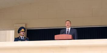 Speech by President Ilham Aliyev at the opening ceremony of the State Border Service Academy