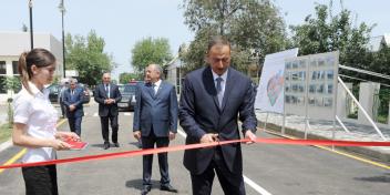 Ilham Aliyev attended the opening of the Jalilabad-Hamargishlag-Sadatli village road