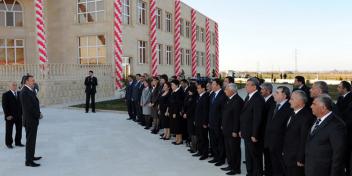 Speech by Ilham Aliyev at the metting with public representatives of Samukh region