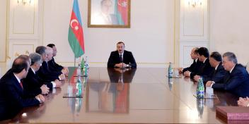 Ilham Aliyev received participants of the 31st meeting of the Council of Heads of the CIS Security and Intelligence Agencies held in Baku