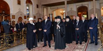 Ilham Aliyev attended the opening of the Orthodox Religious-Cultural Centre of the Baku and Azerbaijan Diocese