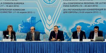 Speech by Ilham Aliyev at the opening ceremony of the 28th regional conference for Europe of the UN Food and Agriculture Organization