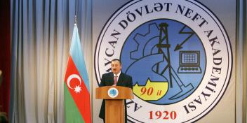 Speech by Ilham Aliyev at the ceremony marking the 90th ceremony of Azerbaijan State Oil Academy (ASOA)