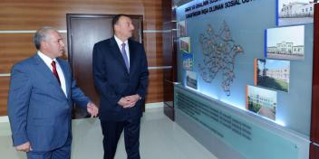 Ilham Aliyev opened the newly constructed administrative building of Ministry of Labor and Social Protection