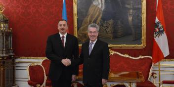 Ilham Aliyev met with Austrian President Heinz Fischer