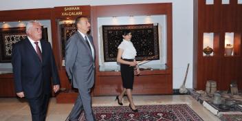 Ilham Aliyev attended the opening of the Shabran local history museum