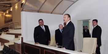 Ilham Aliyev attended the opening of the Gabala Olympic Sports Center