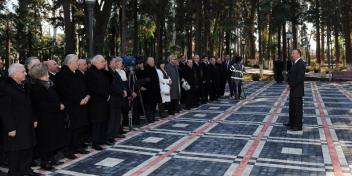 Speech by Ilham Aliyev at the metting with public representatives of Ganja