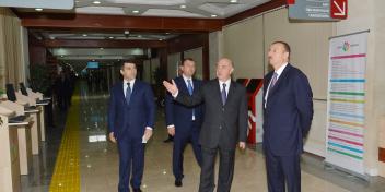 Ilham Aliyev attended the opening of Khatai District “ASAN Xidmət” Center of the State Agency for Public Services and Social Innovation